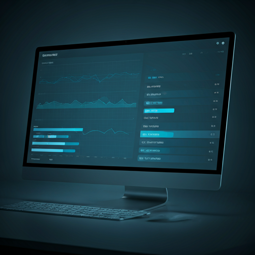 Dashboard voor Microsoft Access import en export met data-visualisatie