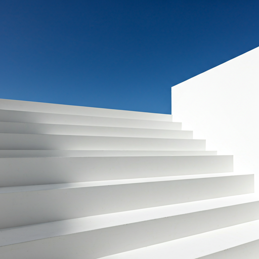 Architecturale trappen symboliseren structurele opbouw van stabiele Access databases